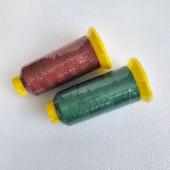 Нитка світловідбиваюча поліестерова вишивальна Sakurа